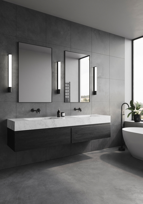 Nordlux Malaika 68 vegglampe svart